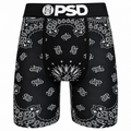 P17 Black Blue Flower