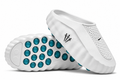 White with Blue Base