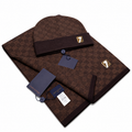 L Coffee Color Plaid Suit