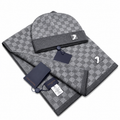 L Gray Checkered Set