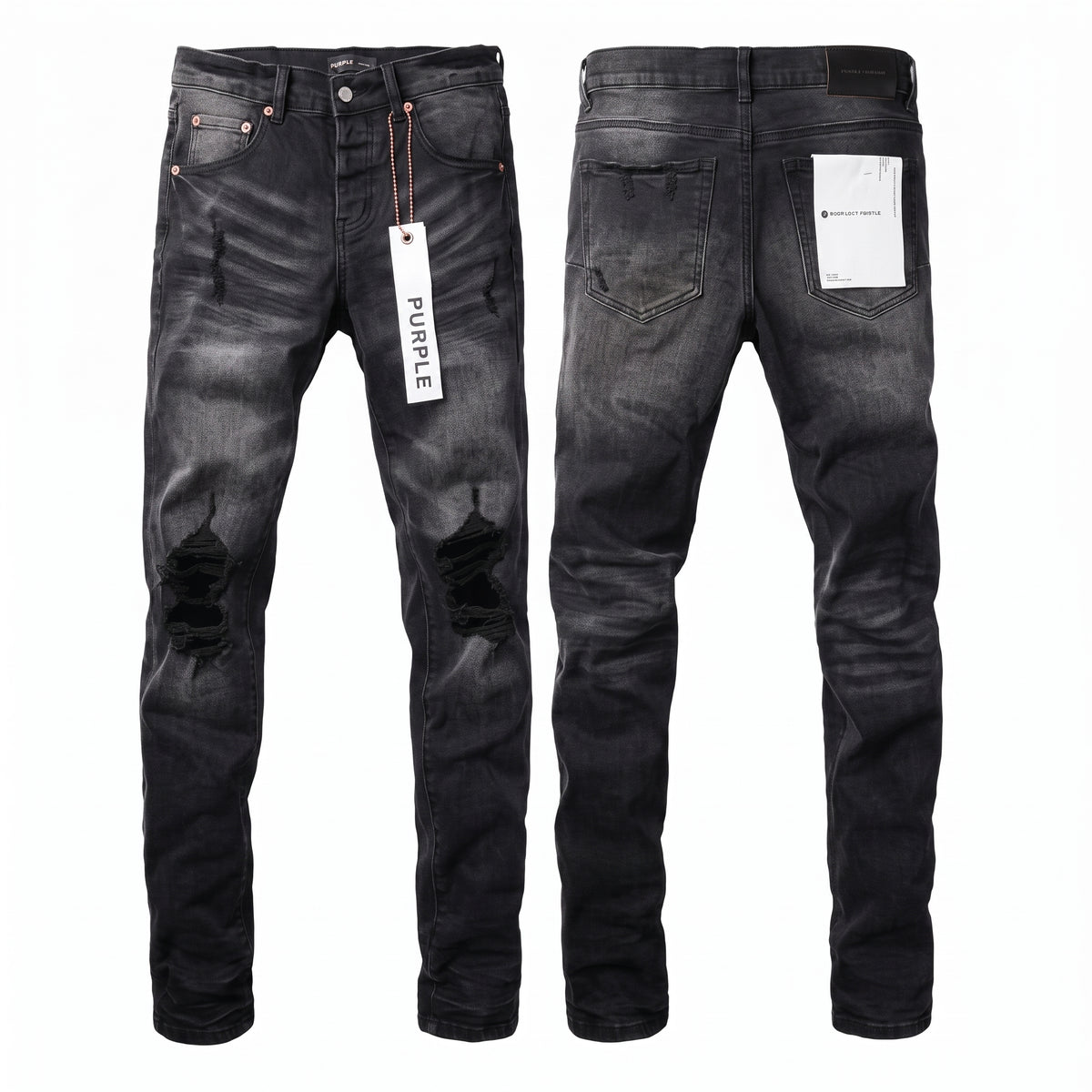 Purple Slim Jeans